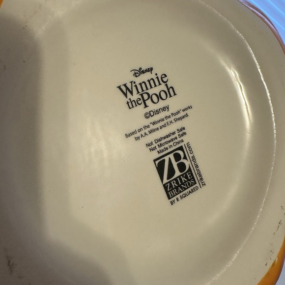 Disney Winnie The Pooh Halloween Jack O Lantern Pumpkin Cookie Jar Canister New - Picture 3 of 3